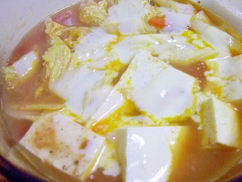 子供大好き☆カレーチーズ鍋